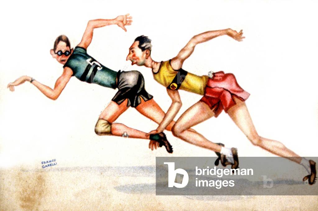 Runners, c.1930 (postcard)