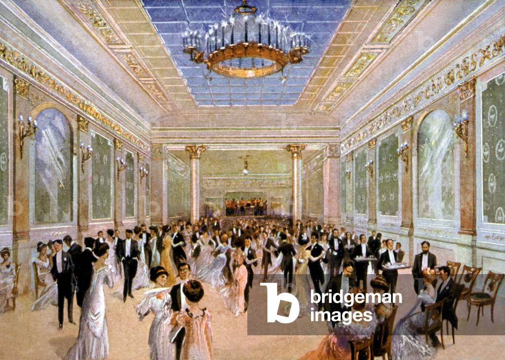 Ball in Marseilles, ca 1910 (postcard)