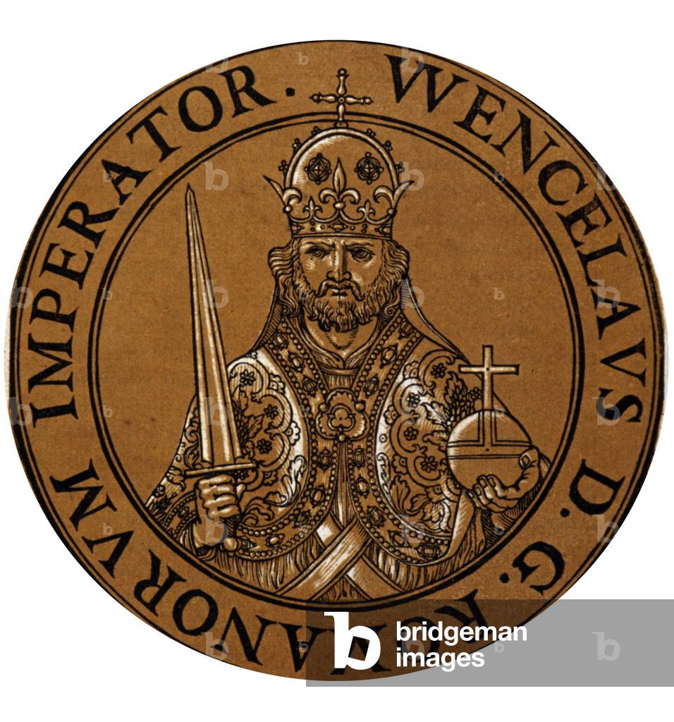 Wenceslas I of the Holy Empire, 1645 (engraving)