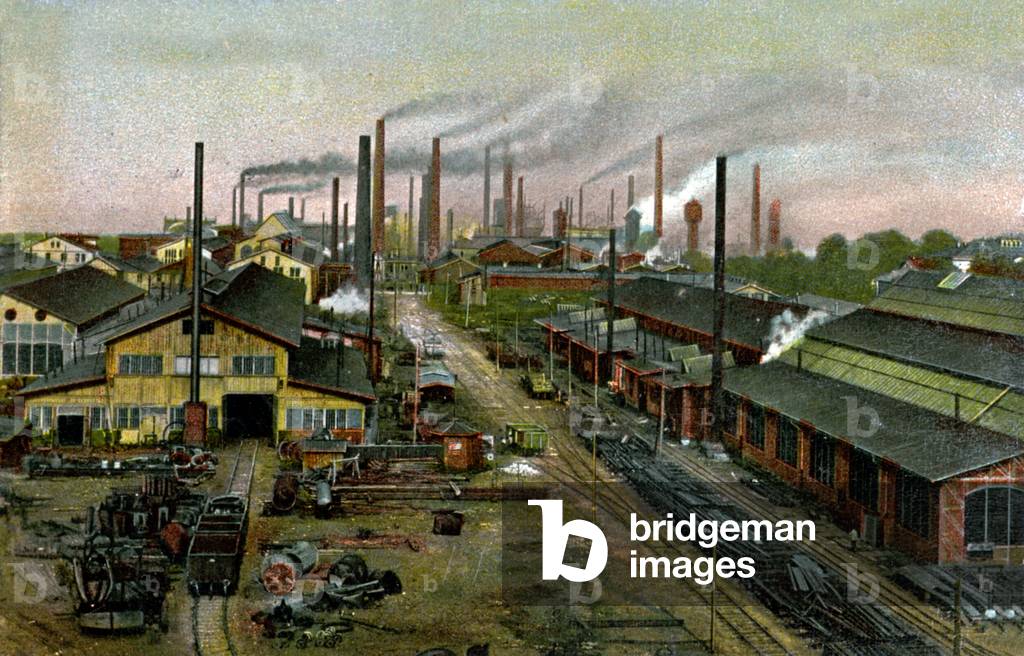 Vitkovice Mining and Steel Industry, c.1910 (postcard)