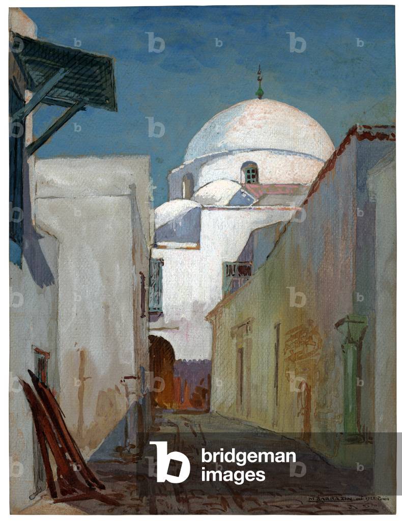 Sidi Mahrez mosque, Tunis, 1922