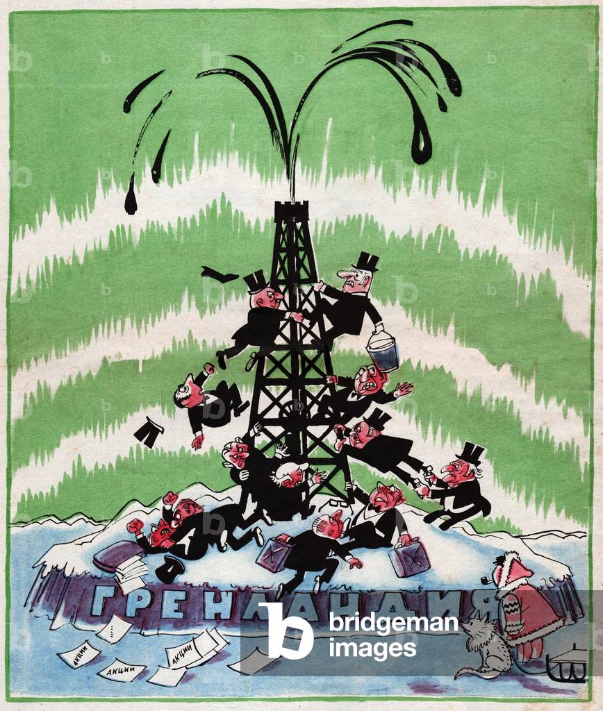 Petrole au Groenland. Oil in Groenland.