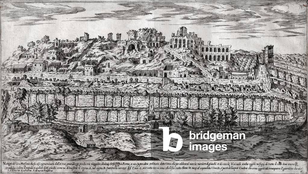 Circus Maximus, Rome. (engraving, 17th century)