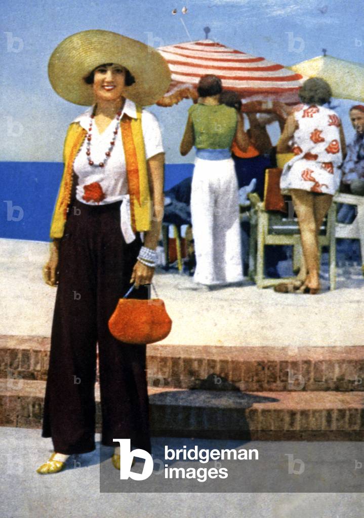 Woman on the Cote d'Azur, c.1930 (print)