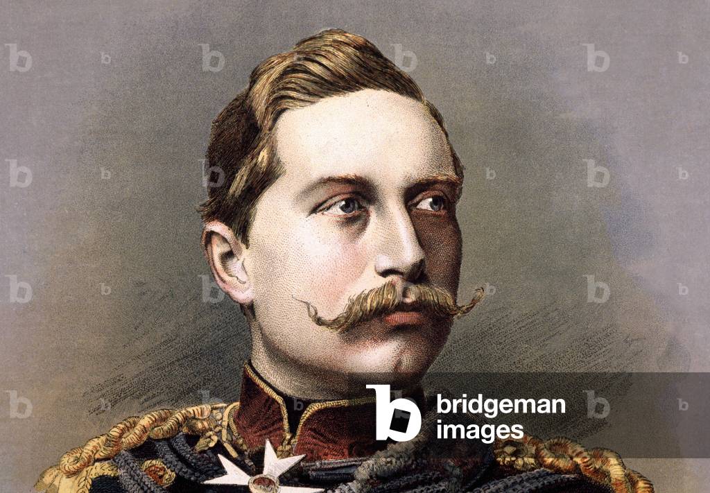 Wilhelm II prussian king and Emperor of Germany, c. 1890 (chromolithograph)