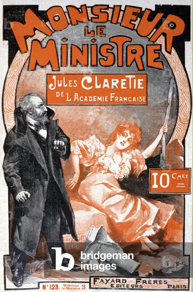 The minister Jules Claretie, 1881 (illustration)