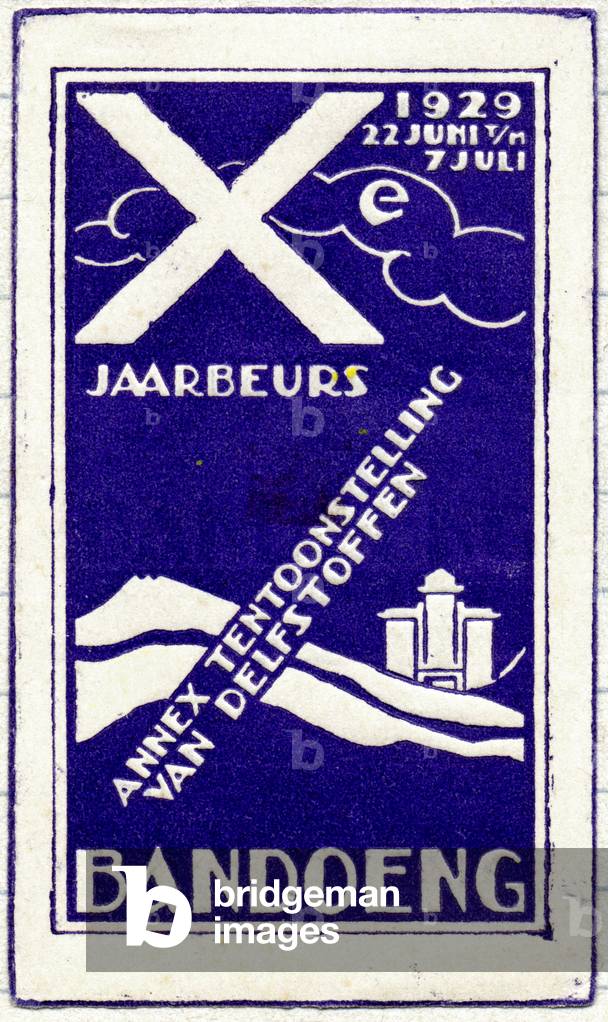 10th Bandung Exhibition, 1929 (print)