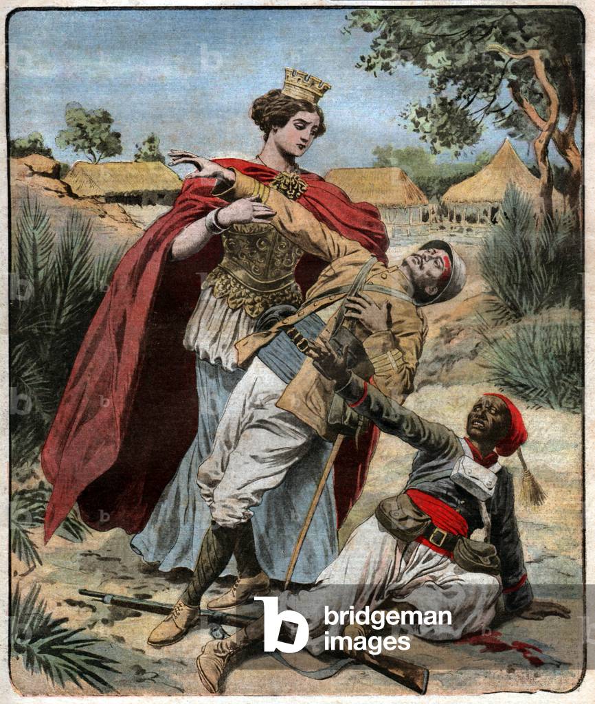 French colonial empire, 1910 (print)