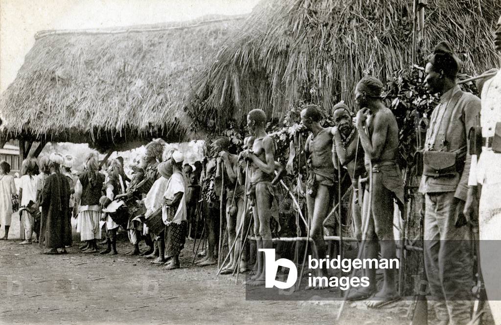 Geography. Senegal. A coniagui tribe in Mamou. Photo, France, c.1900.