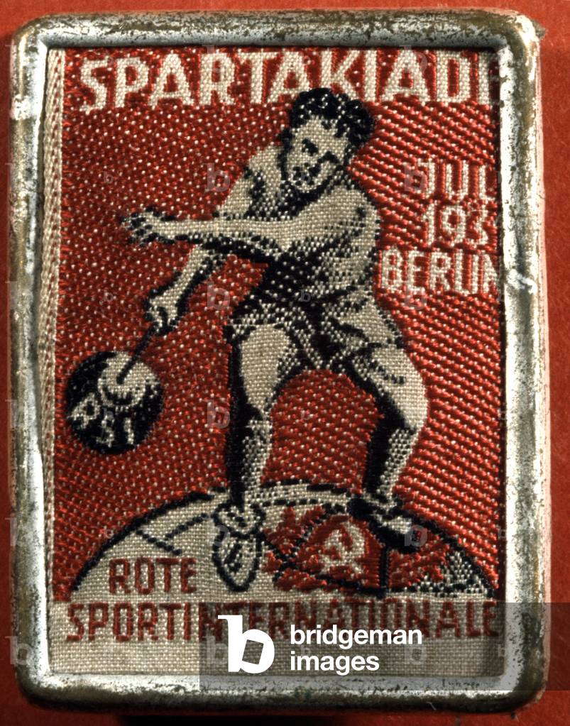 Spartakiade in Berlin by the Communist Sports International, 1931 (textile)
