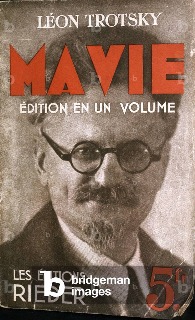 My life by Leo Trotsky, 1934 (print)