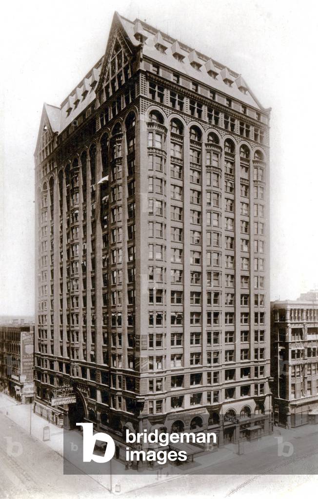 Masonic Temple, Chicago, c.1930 (b/w photo)