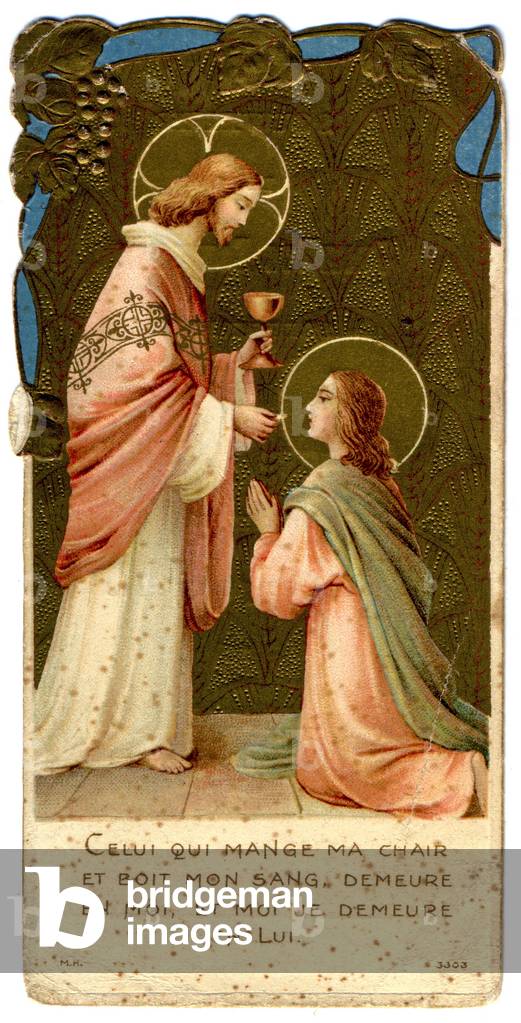 Souvenir of the First Communion, 1918 (illustration)