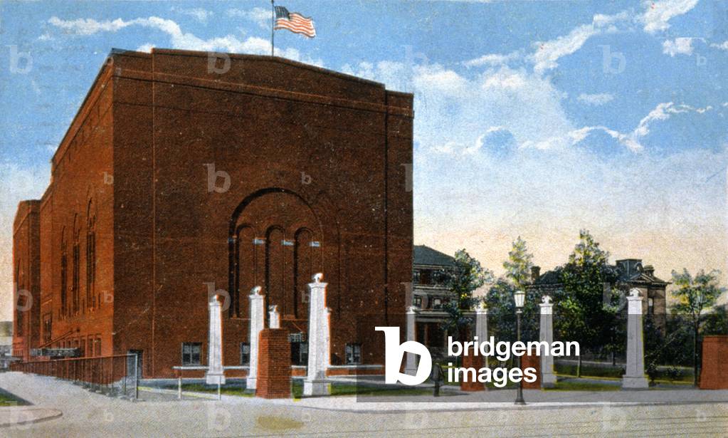 Mason Temple in Cleveland, c.1930 (postcard)