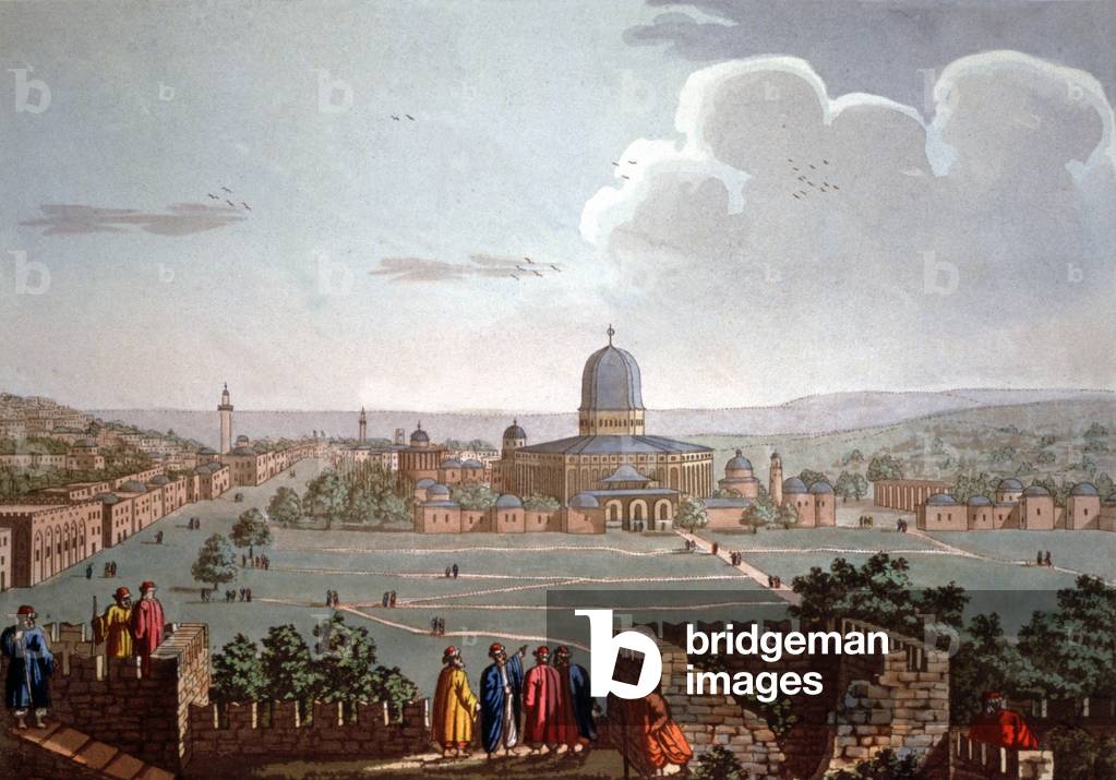 The Temple of Solomon, Jerusalem, 1820 (engraving)