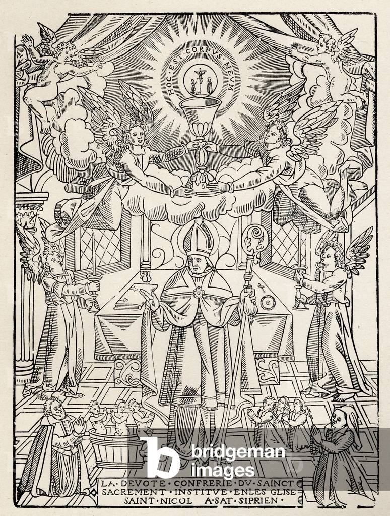 Brotherhood of the Holy Sacrament, c.1630 (print)