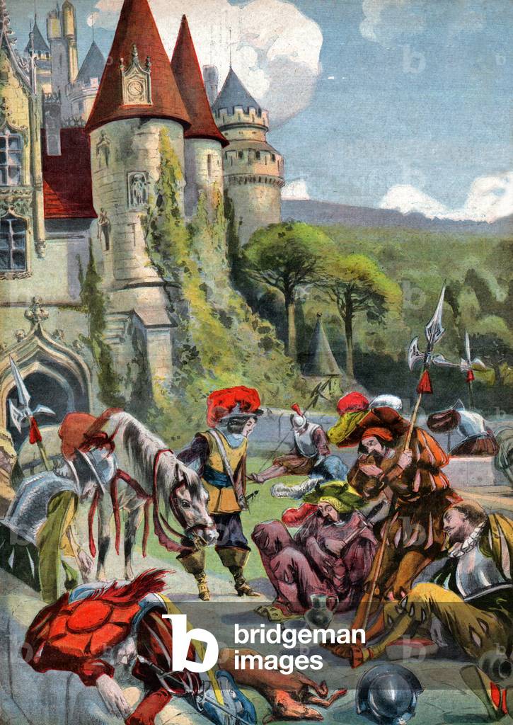 Sleeping Beauty (Illustration, ca. 1910)