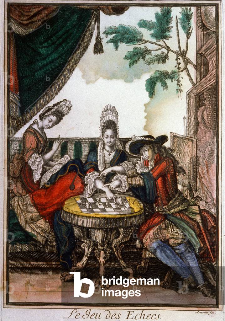Check, 17th century (engraving)