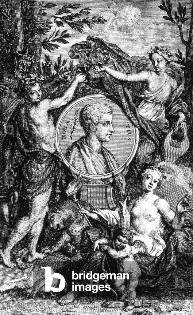 Horace, 18th century (engraving)
