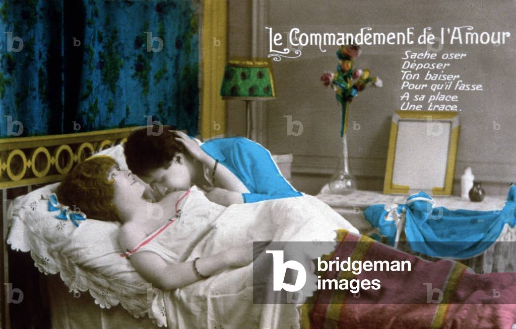 The commandment of love, c.1920 (postcard)