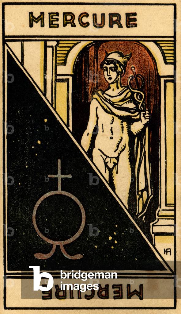 Mercury (planet), 1927 (print)