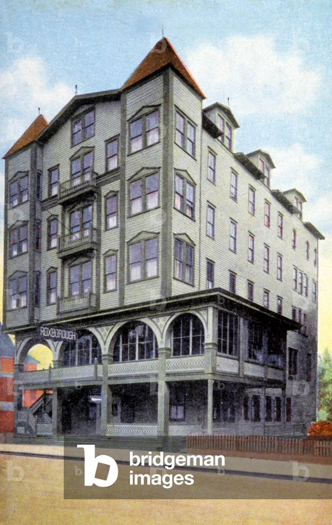 Hotel Roxborough, Atlantic city, c.1920 (postcard)