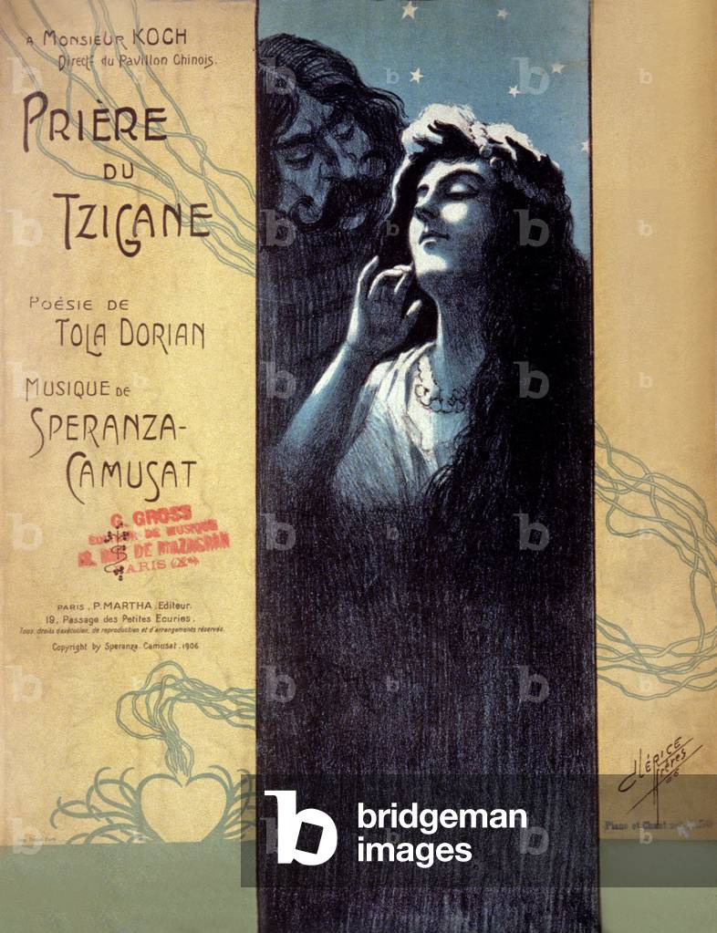 Gypsy prayer, 1906 (illustration)