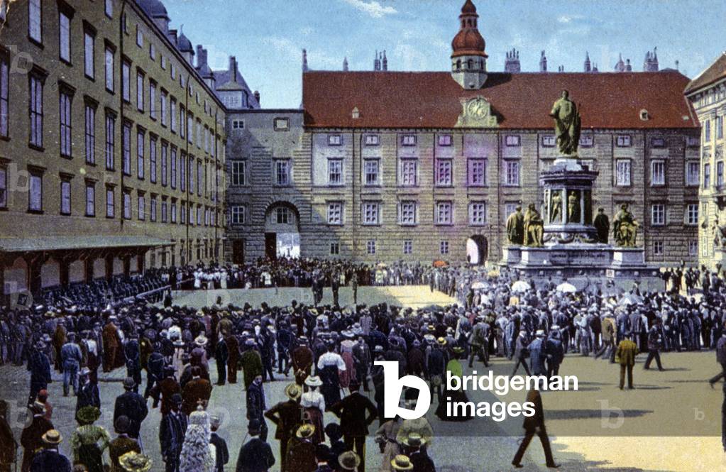 Hofburg Palace, Vienna, c.1900 (postcard)