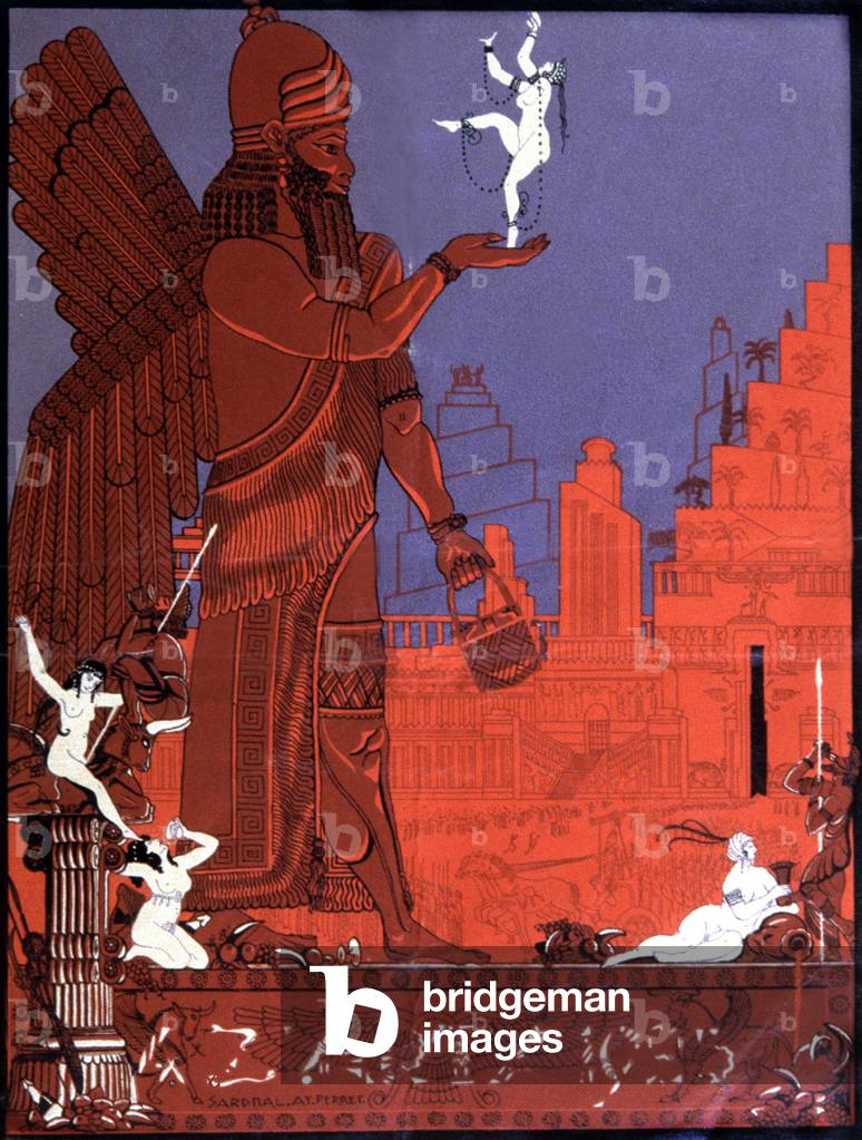 The god Baal, 1925 (poster)
