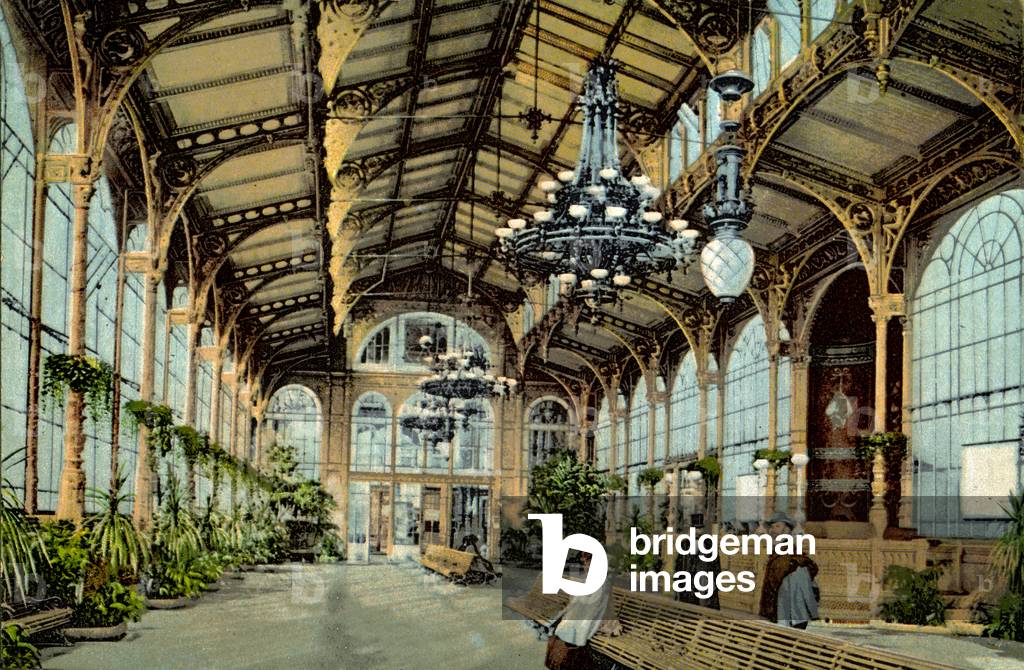 Karlsbad, colonnade, c.1910 (postcard)