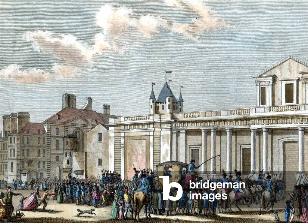 The Royal Family at the Temple, 1794-1804 (engraving)