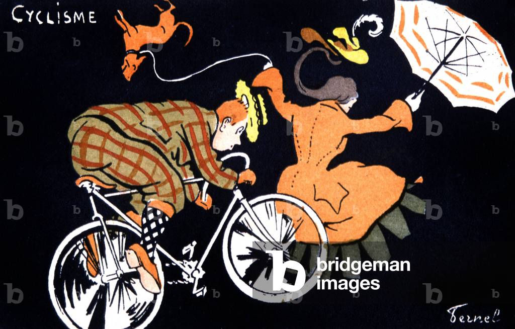 Cycling, c.1910-20 (postcard)