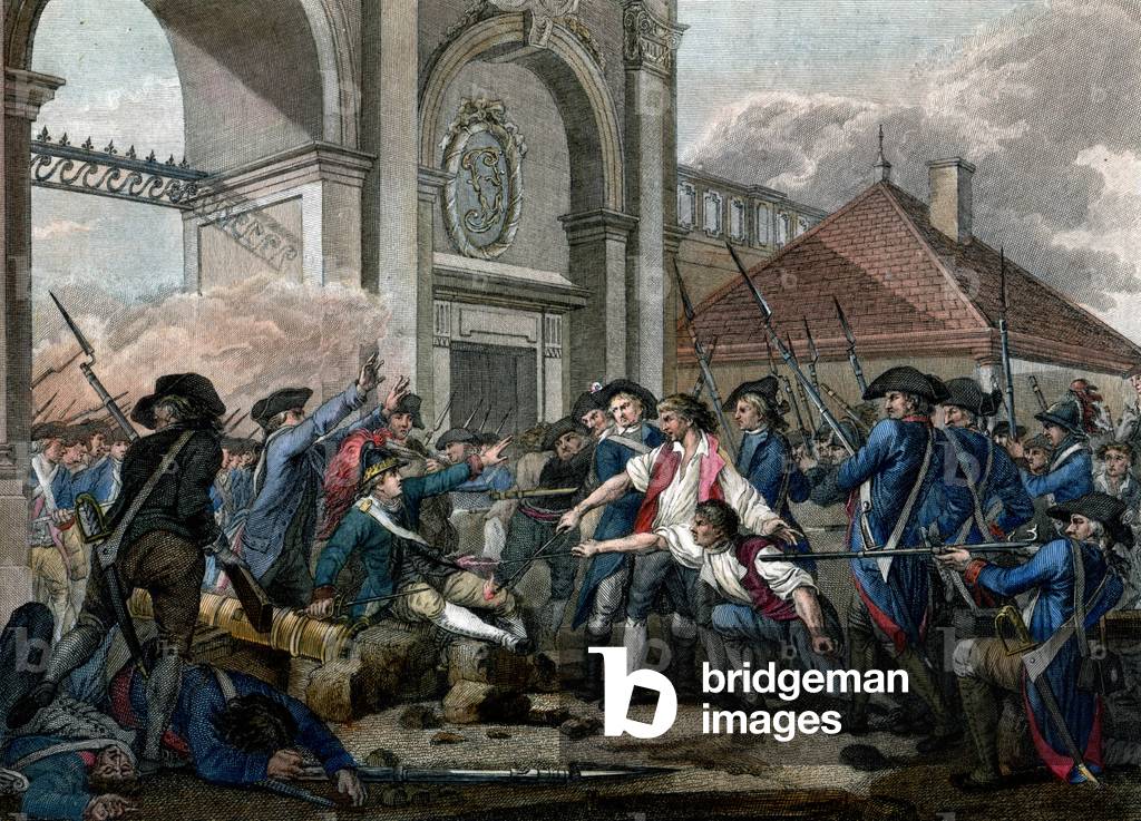 Mutiny of Nancy, 1790. 1794-1804 (engraving)
