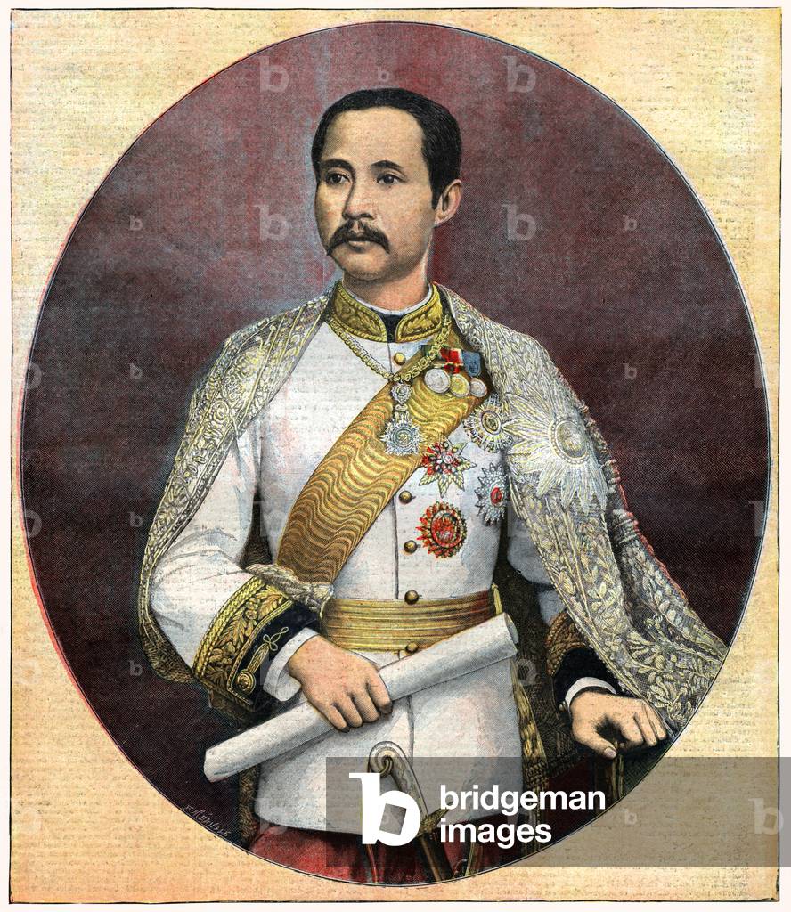 King Rama V, 1897 (engraving)