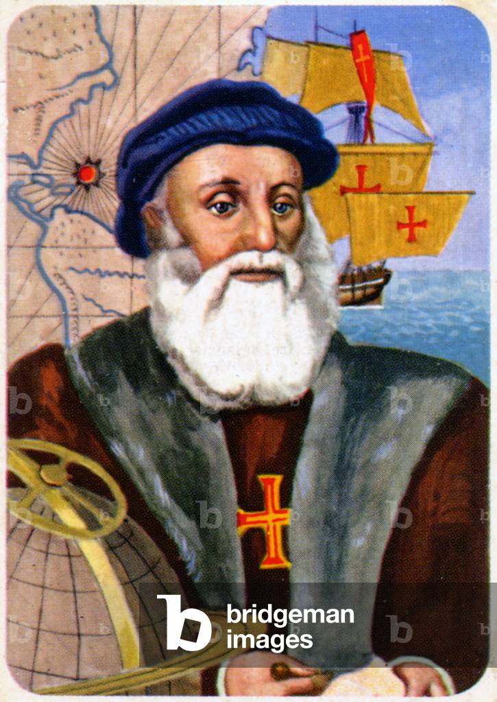 The explorer Vasco da Gama, c.1950 (print)