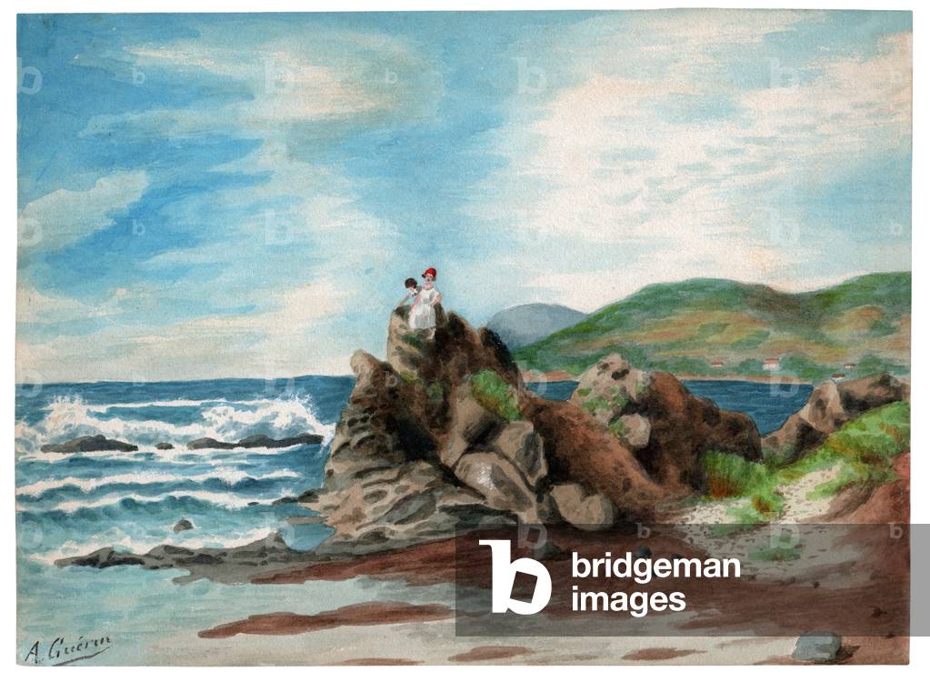 Beach in France, 1916