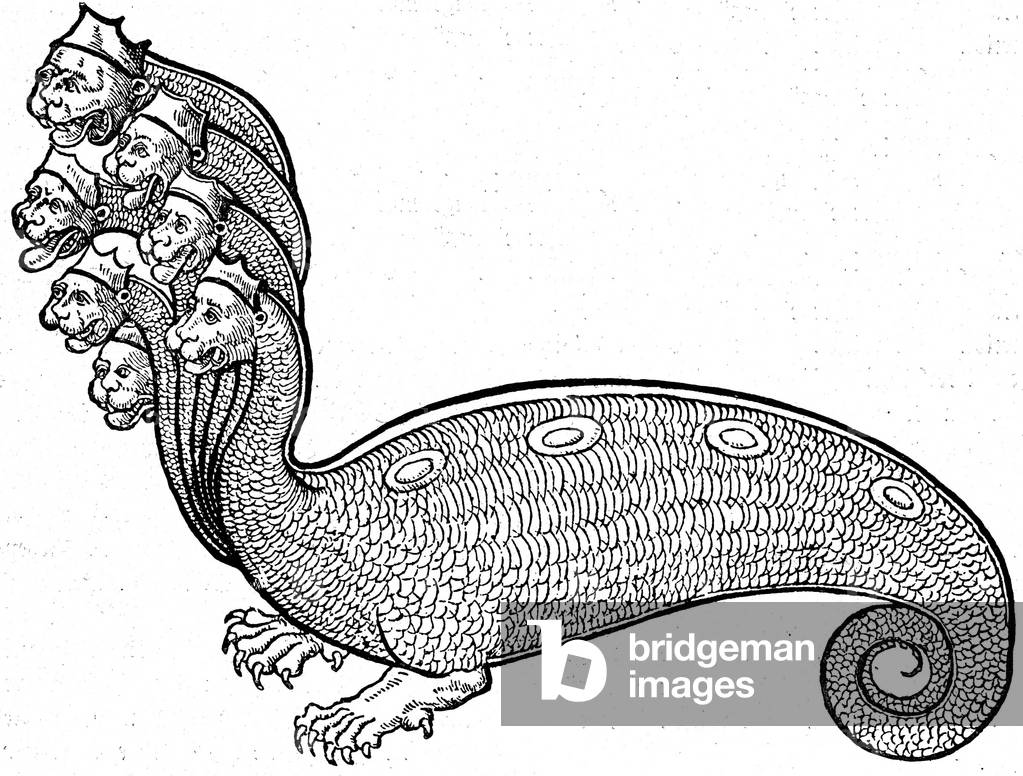 Monster Hydra, 1598 (engraving)