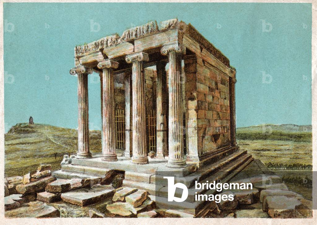 Athena Temple Nike. (Illustration, ca. 1910)
