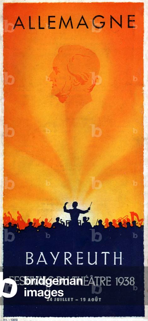 Bayreuth Festival. (illustration, 1938)