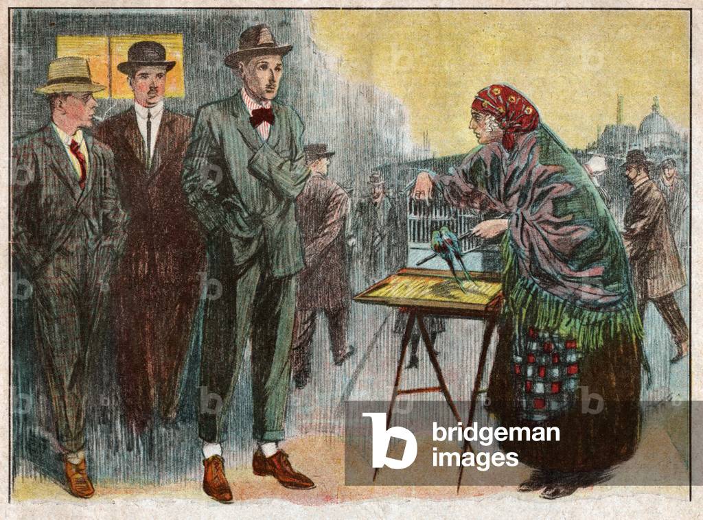 fortune-teller. (Illustration 1926)