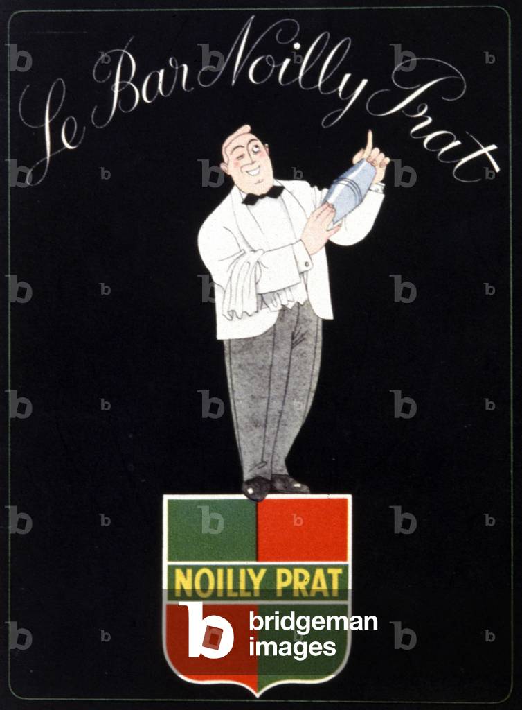 Noilly Prat Bar, c.1930 (print)