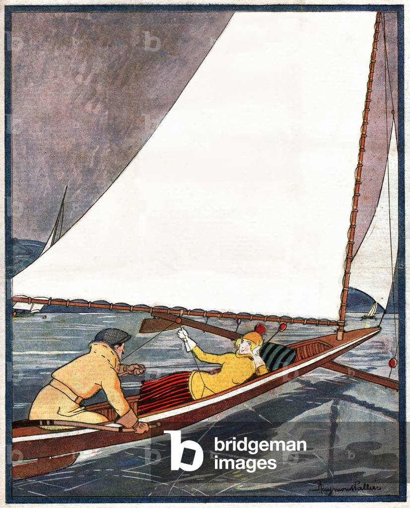 Iceboat, 1922 (print)