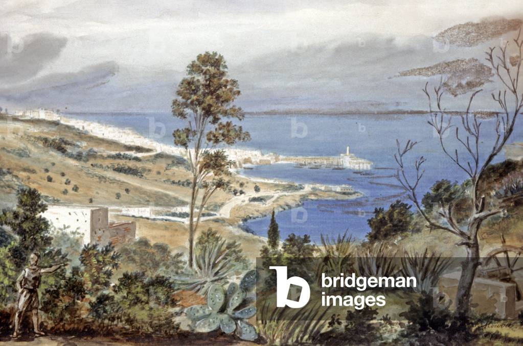 View of Algiers, c.1835 (watercolour)