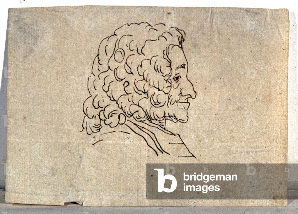 Voltaire, drawing