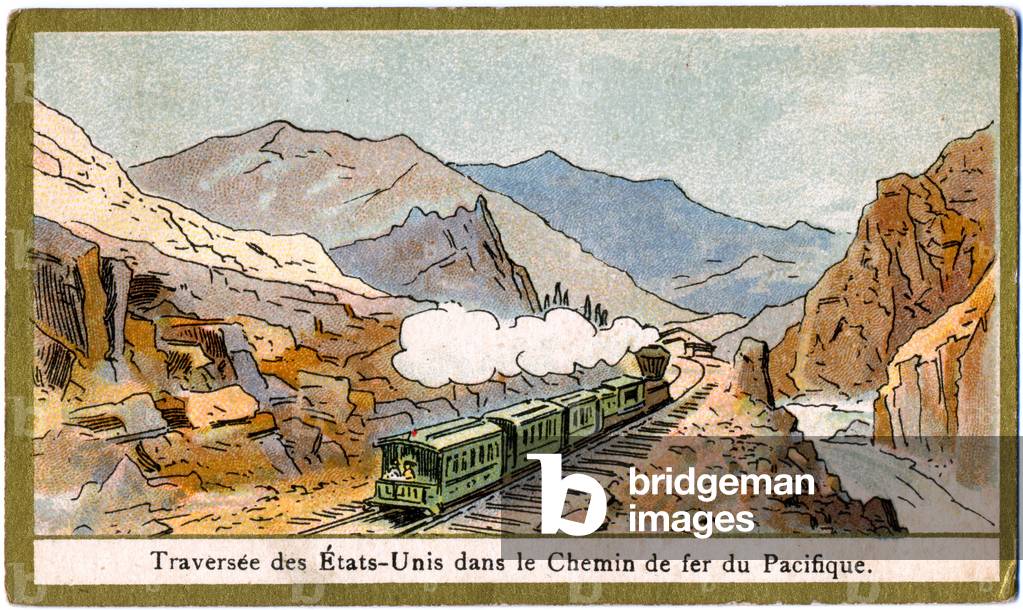 Crossing the USA with the Pacific Railways, early 20th century