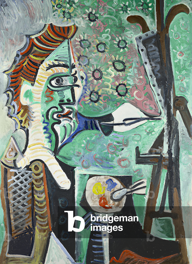 Die anderen Maler und die anderen Modelle III, 10. März 1963 (Öl auf Leinwand)