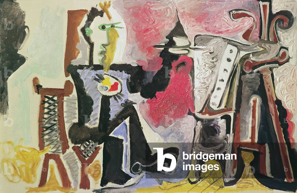 The Secret Studio, 14th Marzo 1963 (olio su tela)