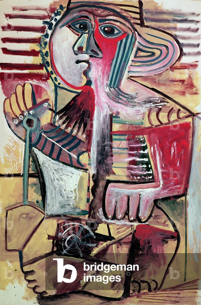 Bambino con una vanga, 17 Luglio 1971 e 14 Novembre 1971 (olio su tela)