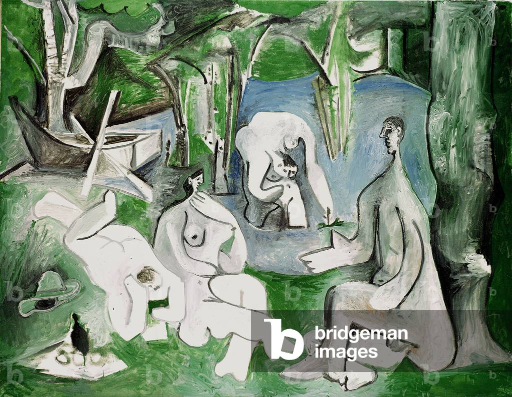 Les Dejeuners, 10. Juli 1961 (Öl auf Leinwand)