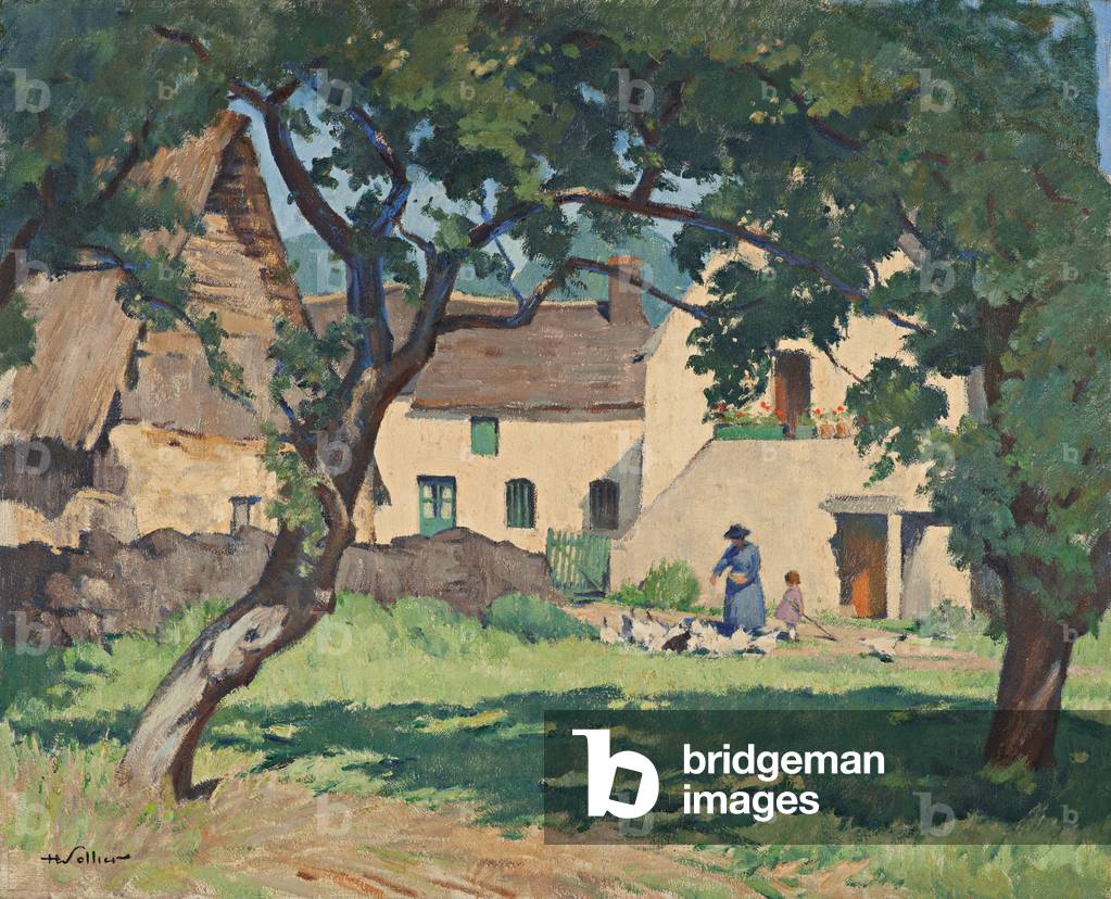 The Sunny Meadow, 1940 (oil on canvas)